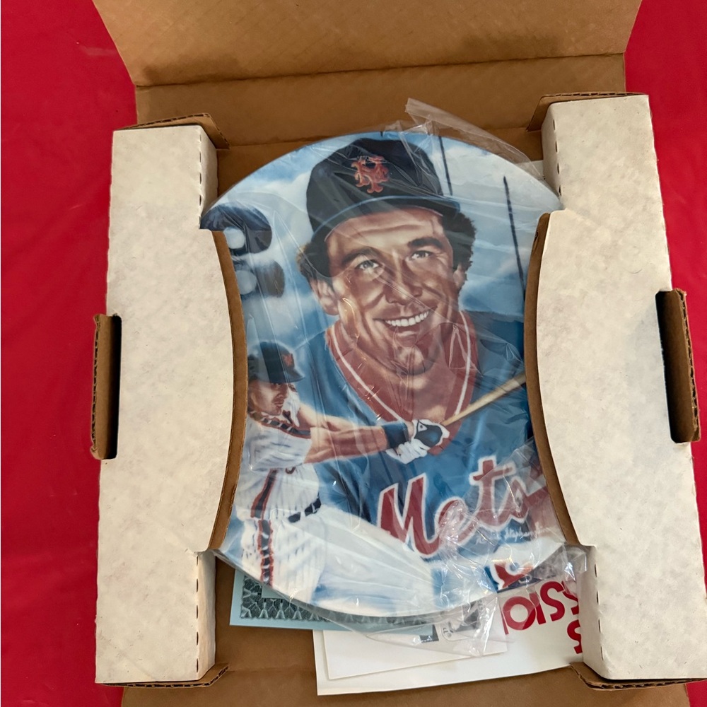 New York Mets Decorative Plate- Gary Carter